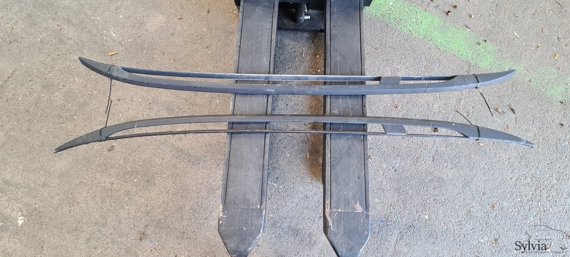 Dakrails set zwart BMW 3 serie E46 Touring 51138208783 51138, Gebruikt, -, -, Ophalen of Verzenden
