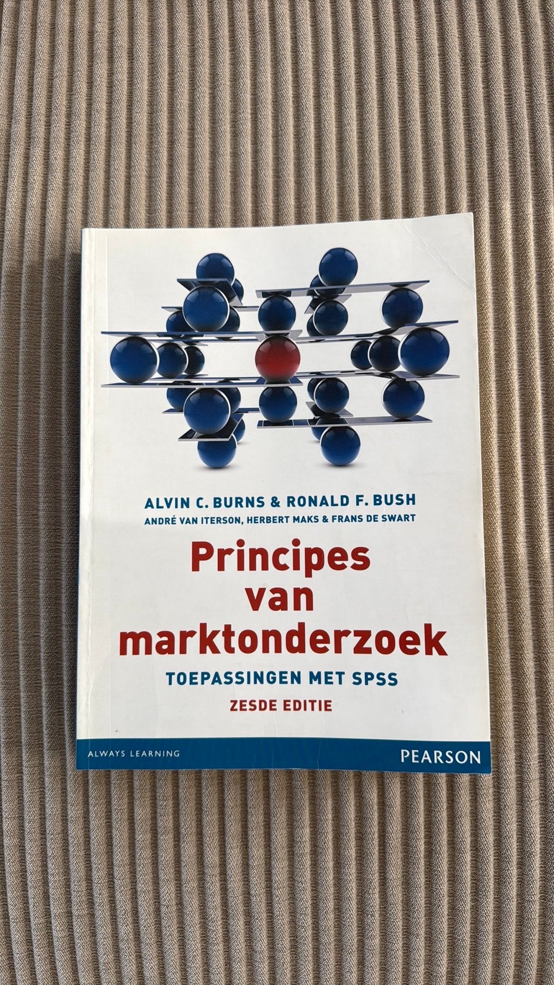 Principes van marktonderzoek, Enlèvement, Comme neuf, Économie et Marketing