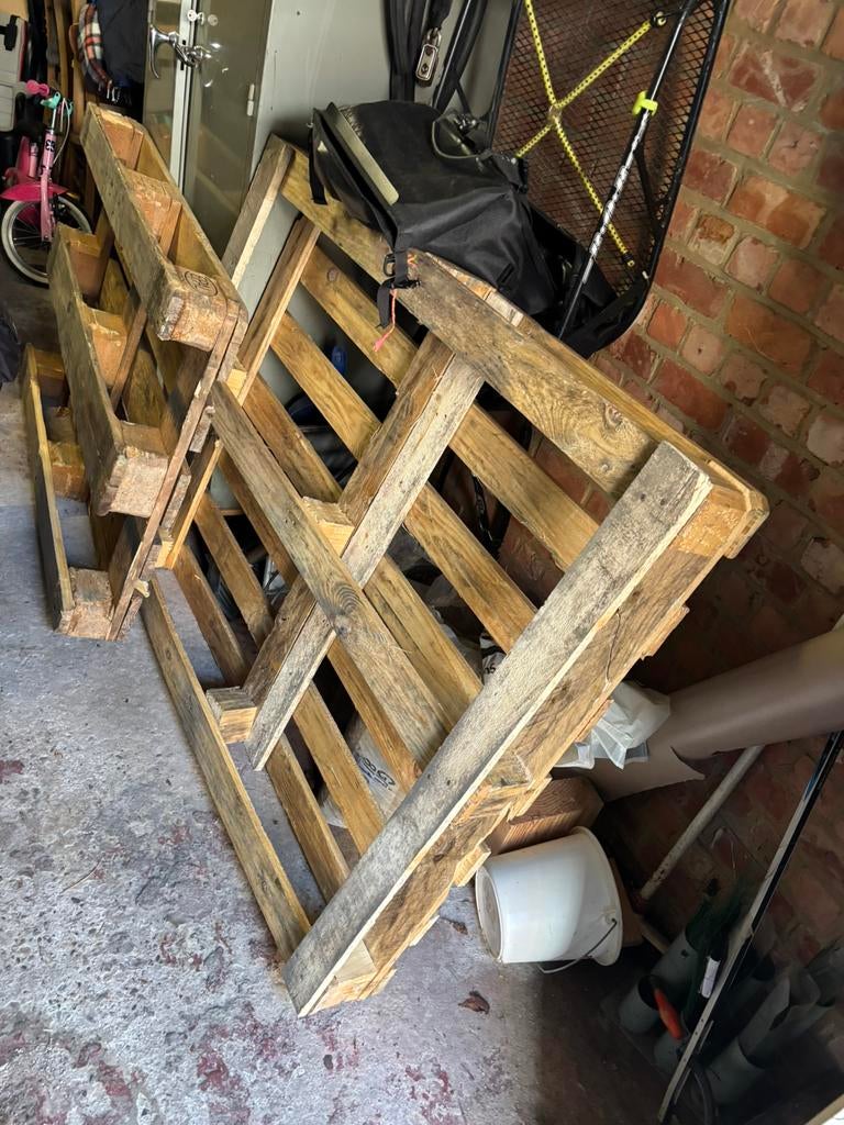 Twee europalletten gratis, Ophalen, Zo goed als nieuw, Pallet