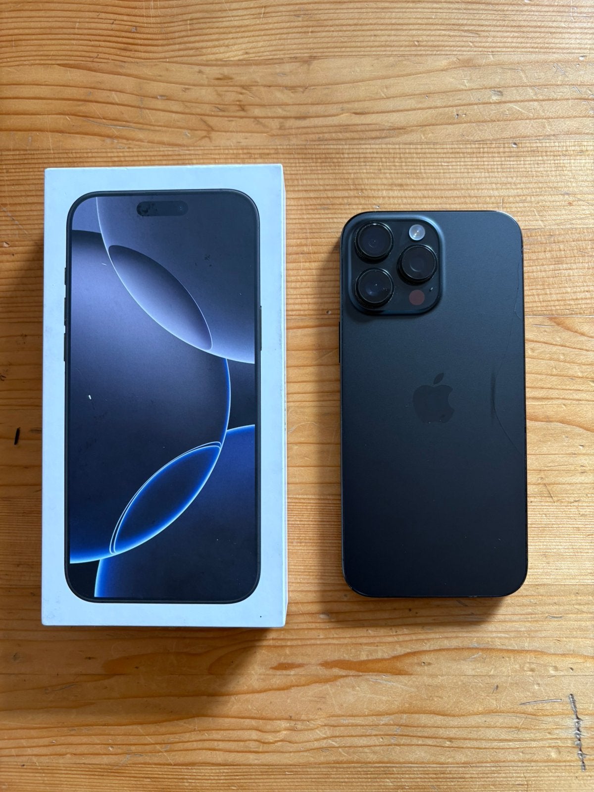 iPhone 16 Pro Max zwart 256 gb, Ophalen, Zo goed als nieuw, Zwart, IPhone 16