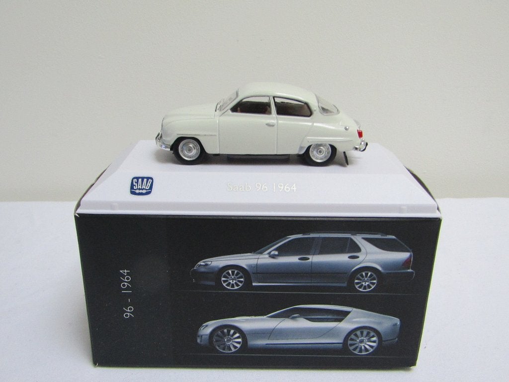 Saab 96 1964 -  1/43  Ixo, Hobby en Vrije tijd, Ophalen of Verzenden, Zo goed als nieuw, Auto, Overige merken