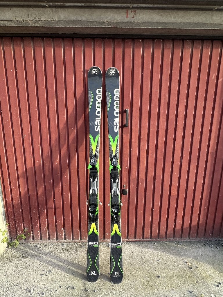 Salomon X-Drive FS 8.0 all-mountain ski’s, Ophalen, Salomon, 180 cm of meer, Gebruikt