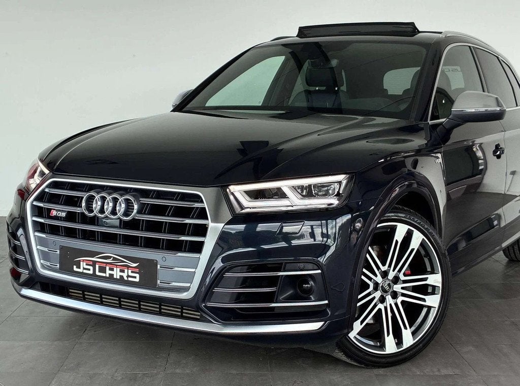 Audi A2 SQ5 3.0 V6 QUATTRO-COCKPIT-T.O-GPS-CUIR NAPPA-CAMERA, Auto's, Audi, Automaat, Gebruikt, 2995 cc, Blauw