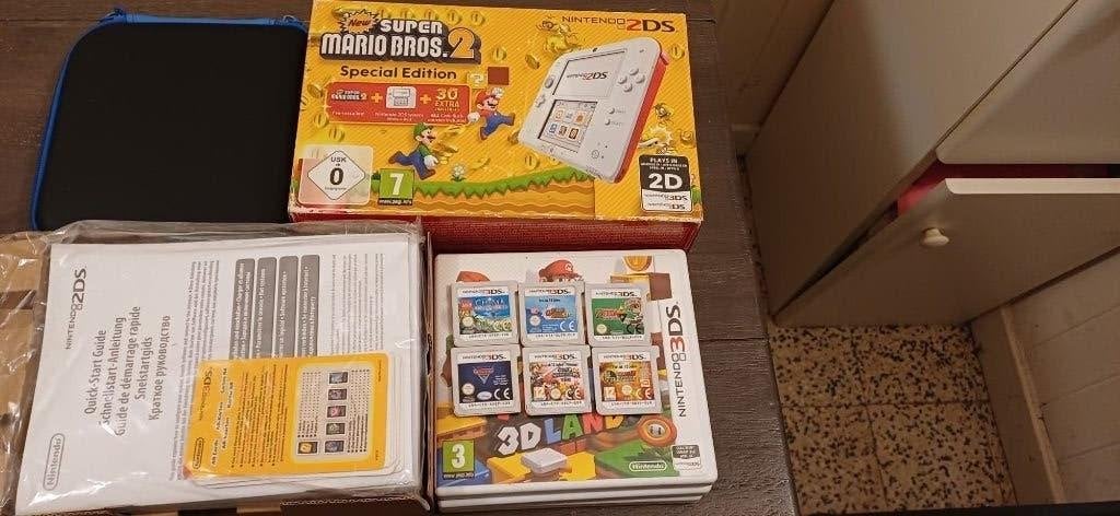 Nintendo 2ds super Mario bros 2 spéciale Edition+ 9 jeux, Consoles de jeu & Jeux vidéo, Consoles de jeu | Nintendo 2DS & 3DS, Comme neuf