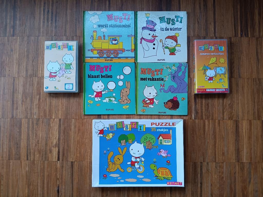 Set Musti, jaren 70-90, Ophalen of Verzenden, Zo goed als nieuw