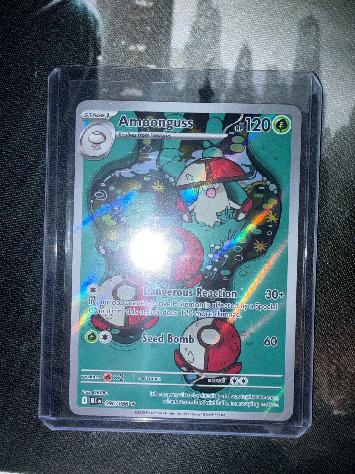 Amoonguss 096/086 Art Rare Black Bolt Pokémon, Enlèvement, Comme neuf