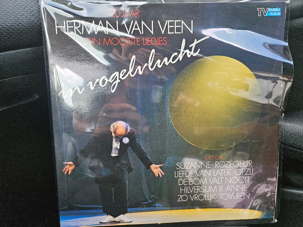 LP Herman Van Veen - In Vogelvlucht (2-LP), LP, Ophalen of Verzenden, Pop, 12 inch