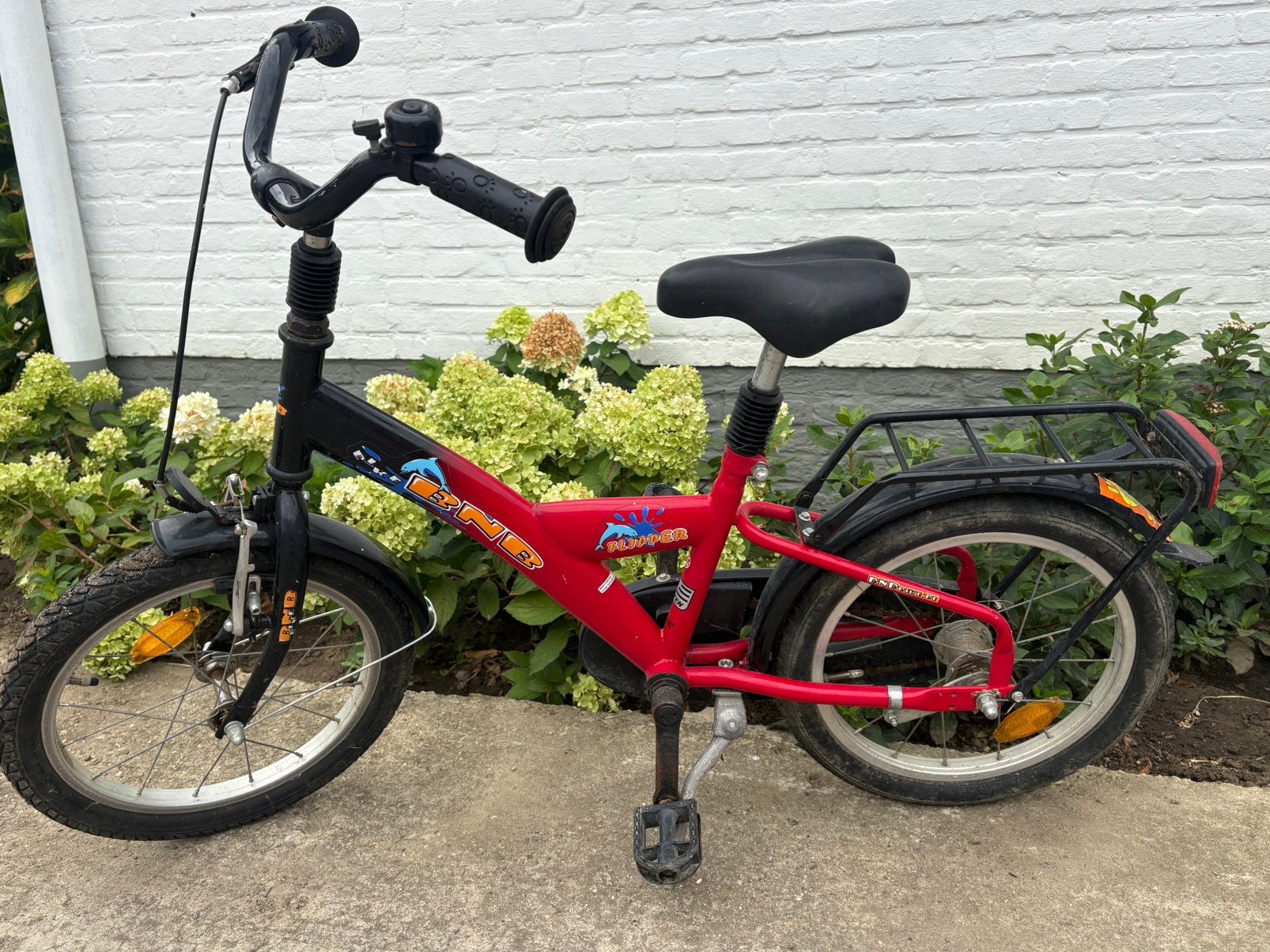 Kinderfiets BNB flipper 16 inch 4-6 jaar, Autres marques, 16 à 18 pouces, Frein à rétropédalage, Enlèvement