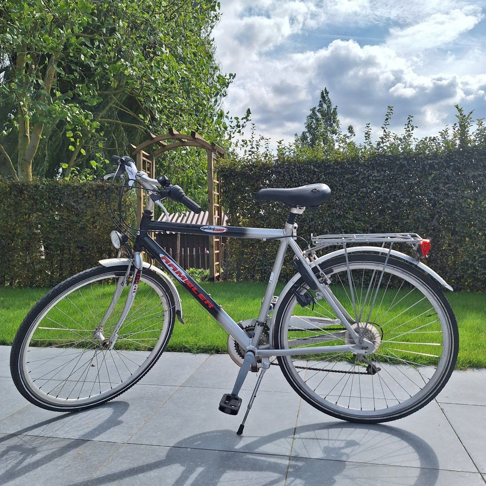 Herenfiets Rambler, 28 inch, Gebruikt, 10 tot 15 versnellingen, Velgrem