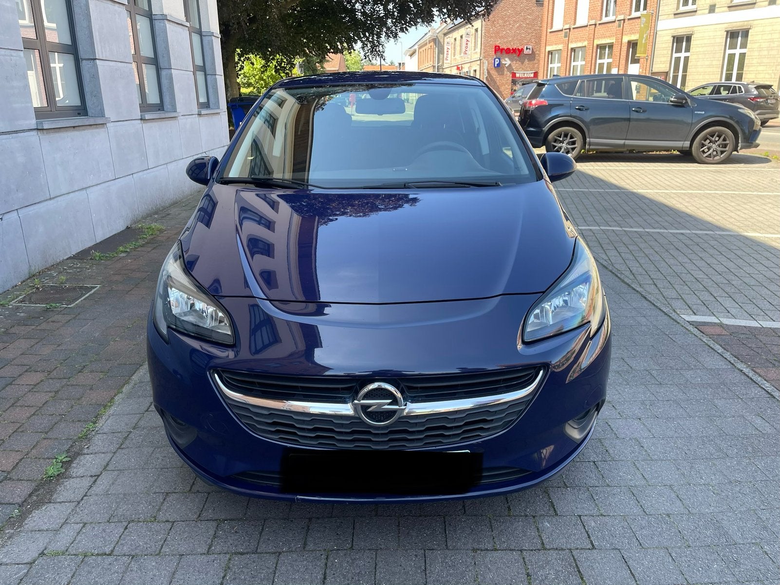 Opel Corsa 1.0 Turbo ecoFLEX Benzine  90 pk  2016 Euro 6b, Auto's, Voorwielaandrijving, Stof, Blauw, 5 deurs