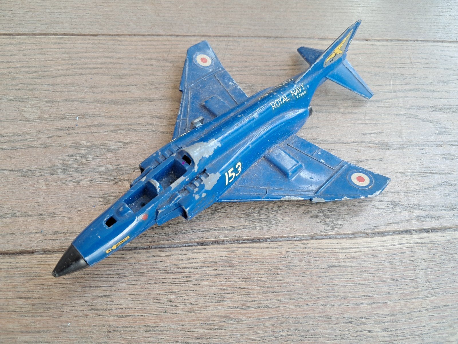Avion de chasse Dincky Toys, Phantom II, F-4K, Royal Navy, Collections, Enlèvement ou Envoi