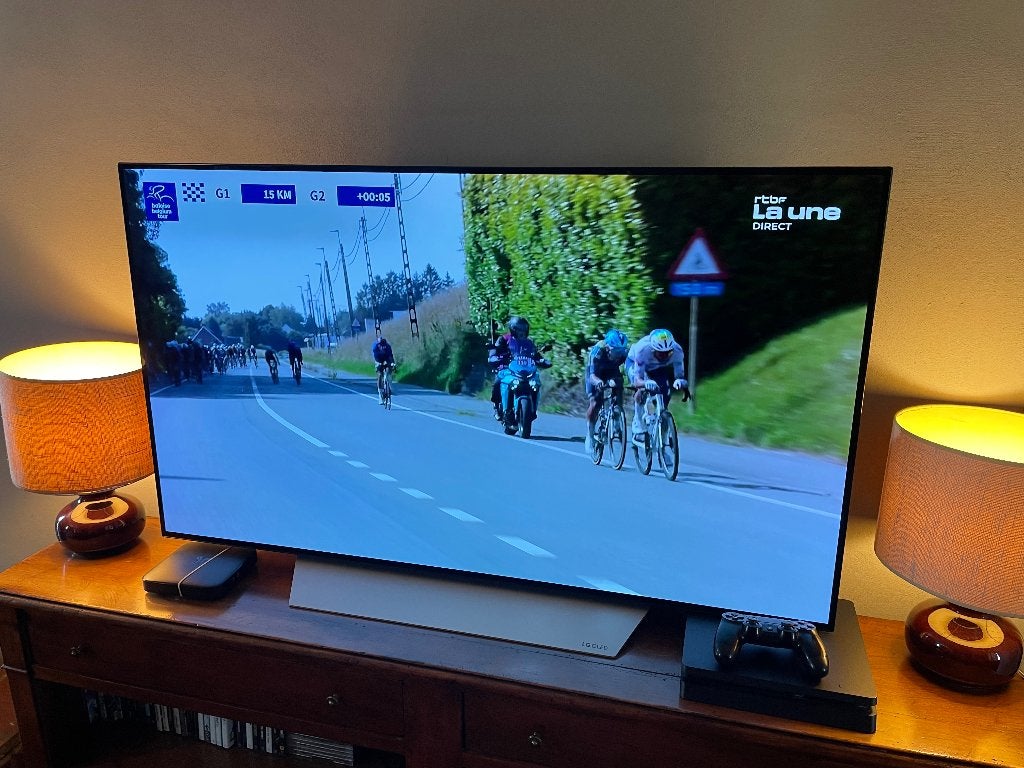 LG 55 inch Oled Smart Tv (lees beschrijving), Ophalen, Gebruikt, OLED, 100 cm of meer