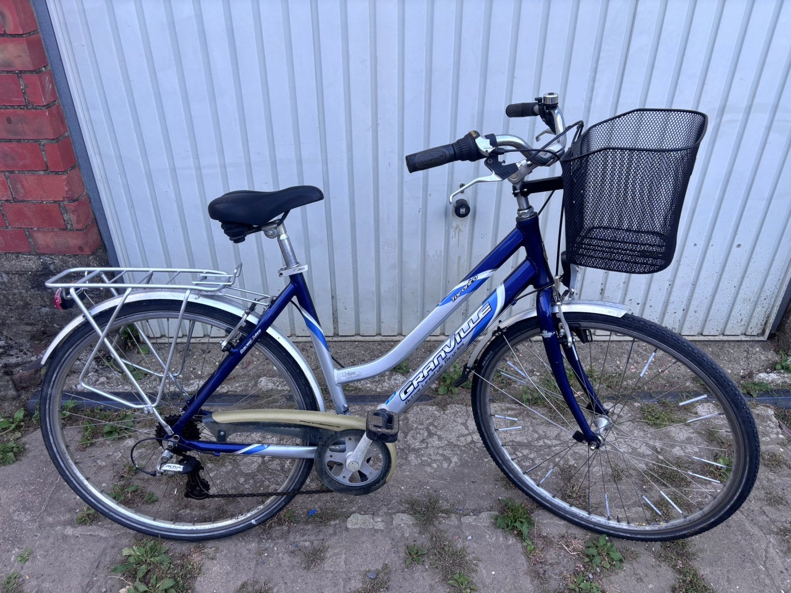 Damesfiets, Fietsen en Brommers, Velgrem, 47 tot 50 cm, Versnellingen, Zo goed als nieuw