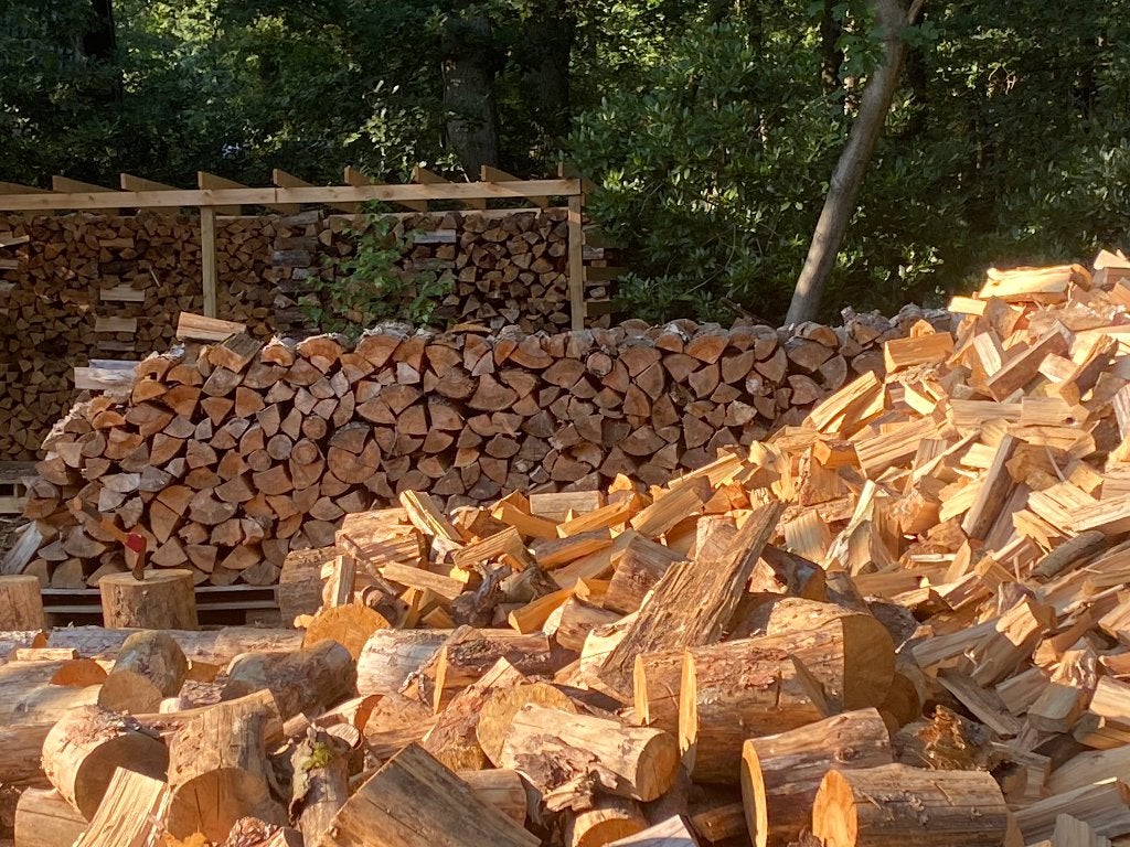 Brandhout gekliefd en gezaagd, Jardin & Terrasse, Bois de chauffage, Enlèvement