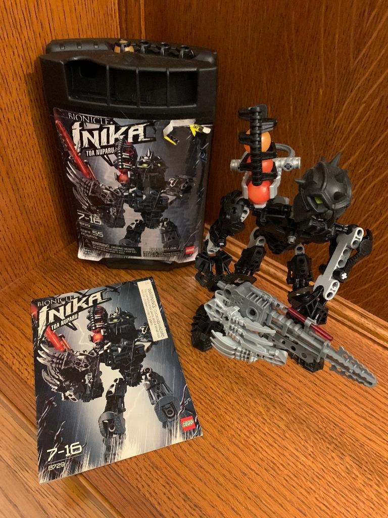 Set LEGO Bionicle 8729 Toa Inika Nuparu, Enlèvement, Comme neuf, Ensemble complet, Lego