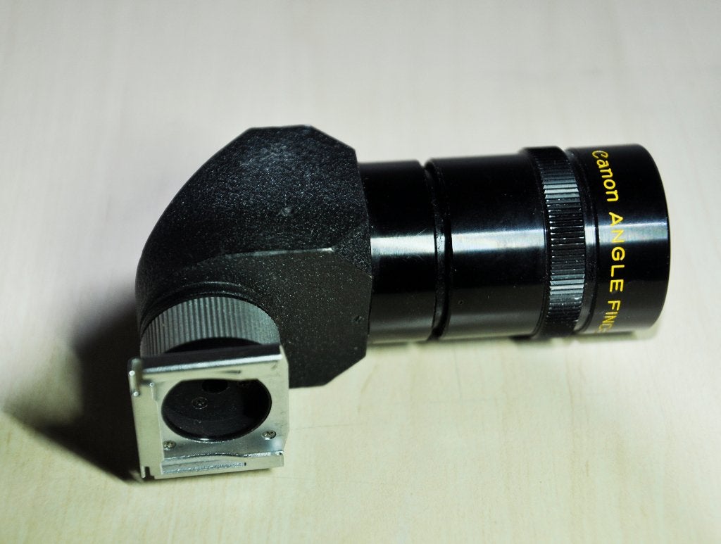 Canon hoekzoeker, Audio, Tv en Foto, Fotocamera's Analoog, Ophalen of Verzenden, Gebruikt, Canon