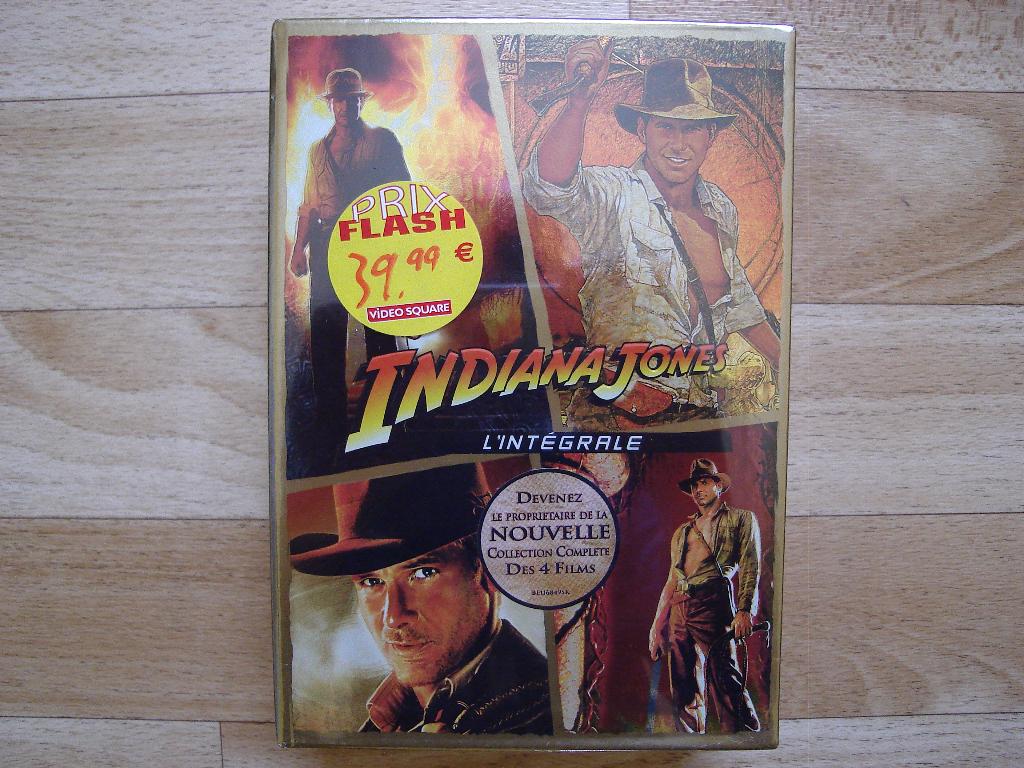Indiana Jones coffret DVD quadrilogie neuf, Cd's en Dvd's, Dvd's | Avontuur, Nieuw in verpakking, Boxset, Vanaf 12 jaar, Ophalen of Verzenden
