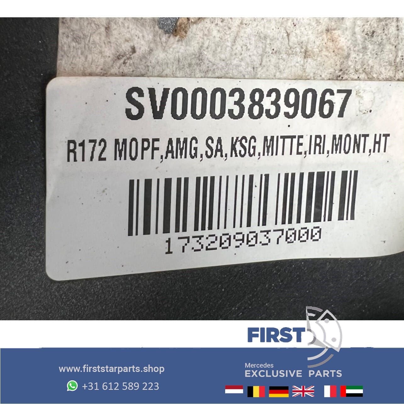 AMG VOORBUMPER W172 R172 SLK SLC FACELIFT BUMPER A1728850500, Auto-onderdelen, Gebruikt, -, Voor, Ophalen of Verzenden