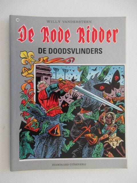 de rode ridder...nr.140....de doodsvlinders.........1st, Ophalen of Verzenden, Gelezen