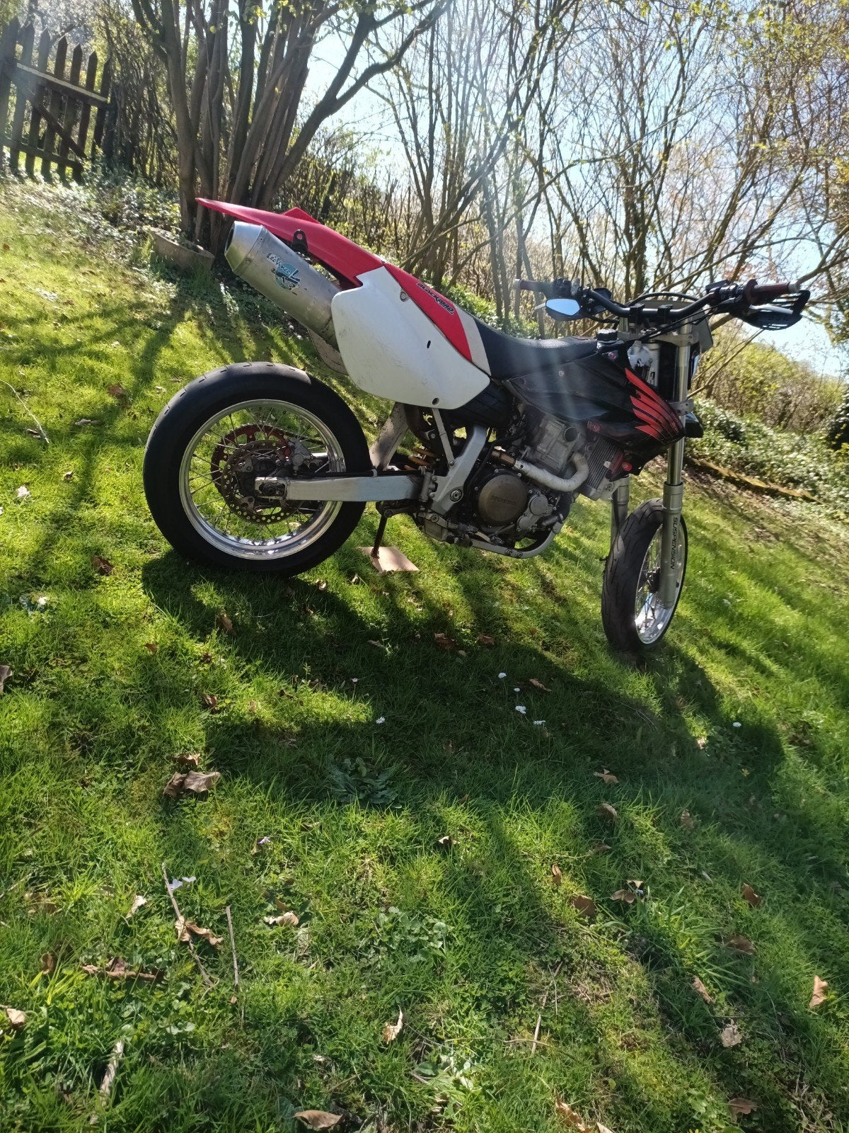 Honda xr650r 2001, Ophalen