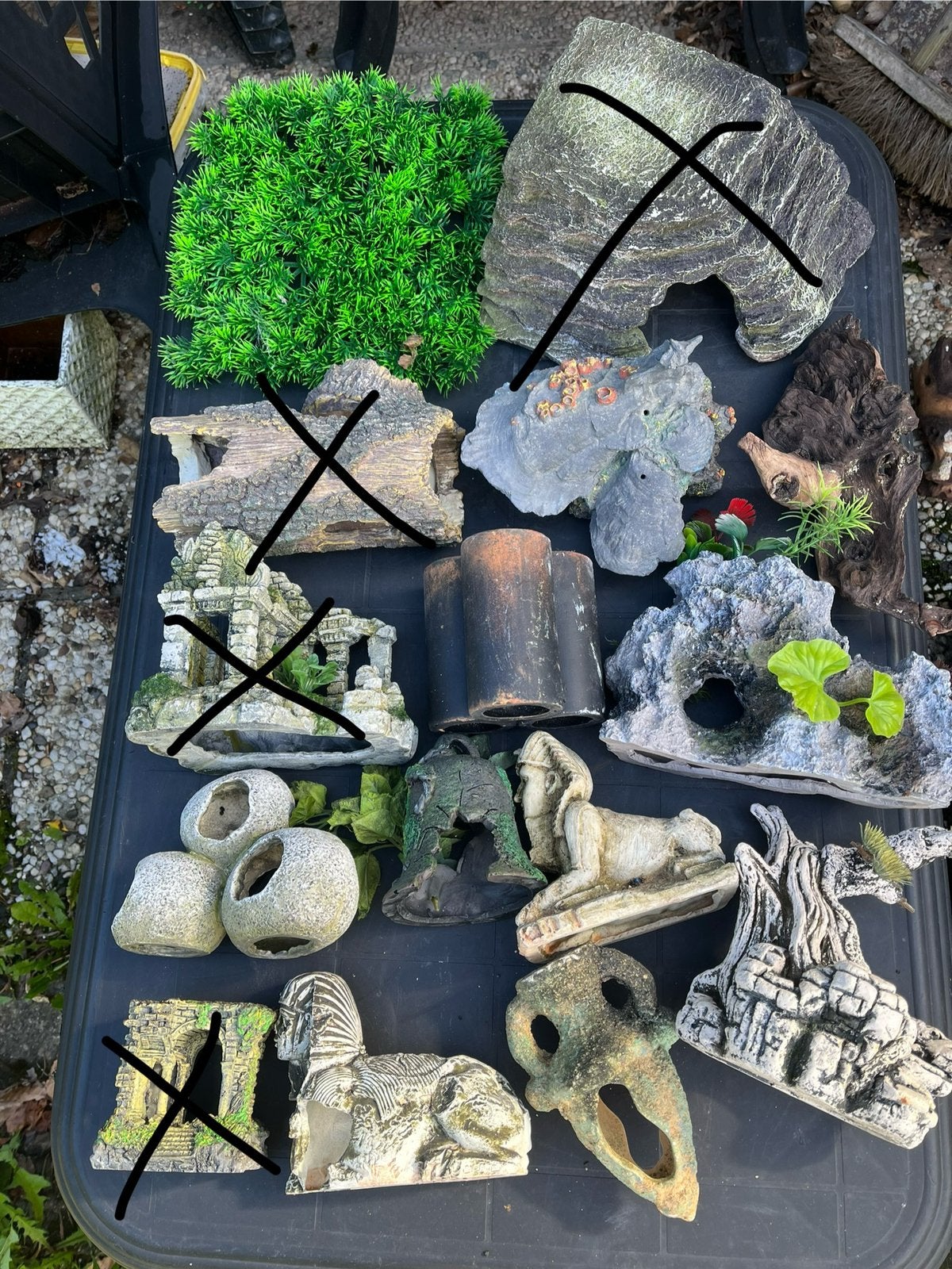 Garniture pour aquarium, Jardin & Terrasse, Enlèvement, Comme neuf