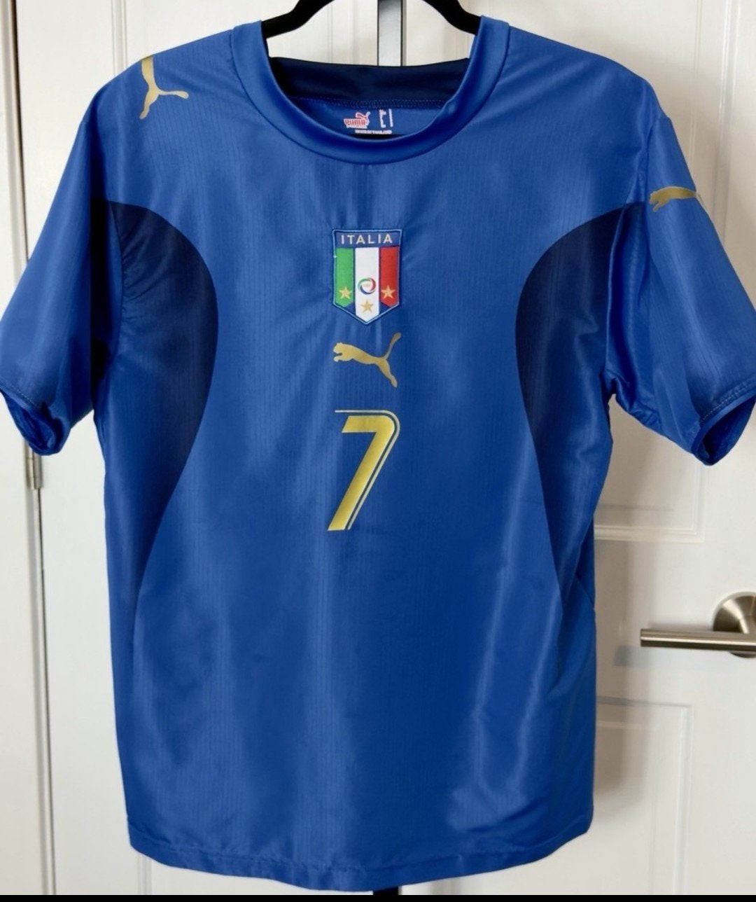Italië Delpiero Voetbalshirt Origineel WorldCup Finale 2006, Enlèvement ou Envoi
