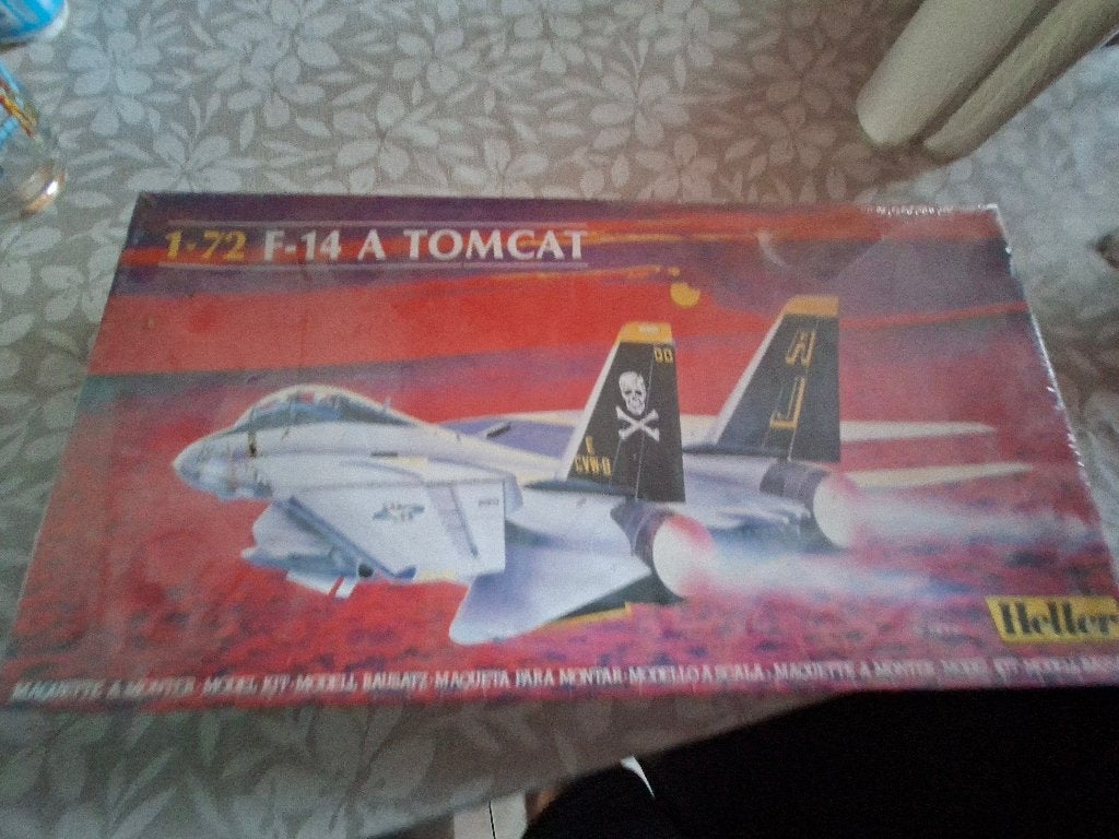 Maquette Heller 1:72 - F-14 A Tomcat - NEUVE SCÉLLÉE, Neuf, Enlèvement, 1:72 à 1:144, Heller