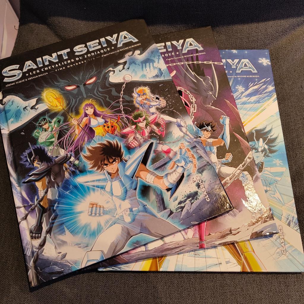 BD Saint Seiya Time Odyssey Tomes 1, 2 et 3., Livres, Plusieurs BD, Enlèvement ou Envoi, Utilisé
