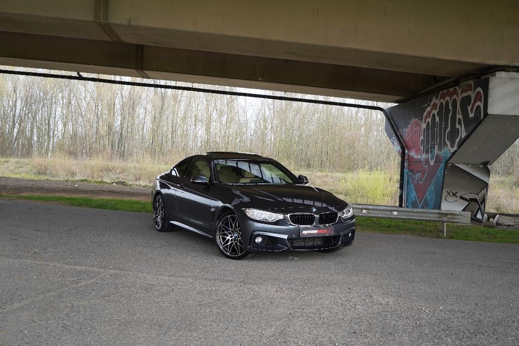 Prachtige BMW F32 435i xDrive M-Pakket 1STE EIGENAAR, Autos, Cuir, Argent ou Gris, Achat, Entreprise
