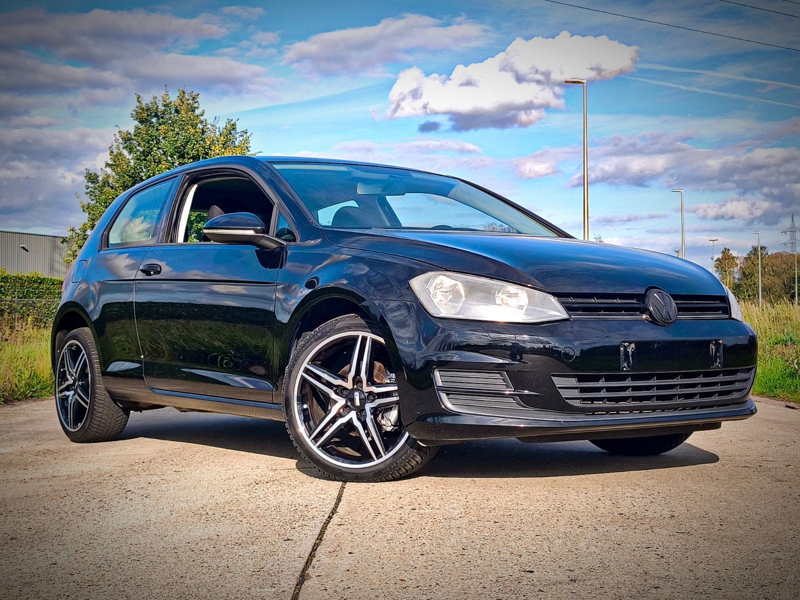 Volkswagen Golf 1.2 tsi, Auto's, Voorwielaandrijving, Euro 5, Stof, Zwart