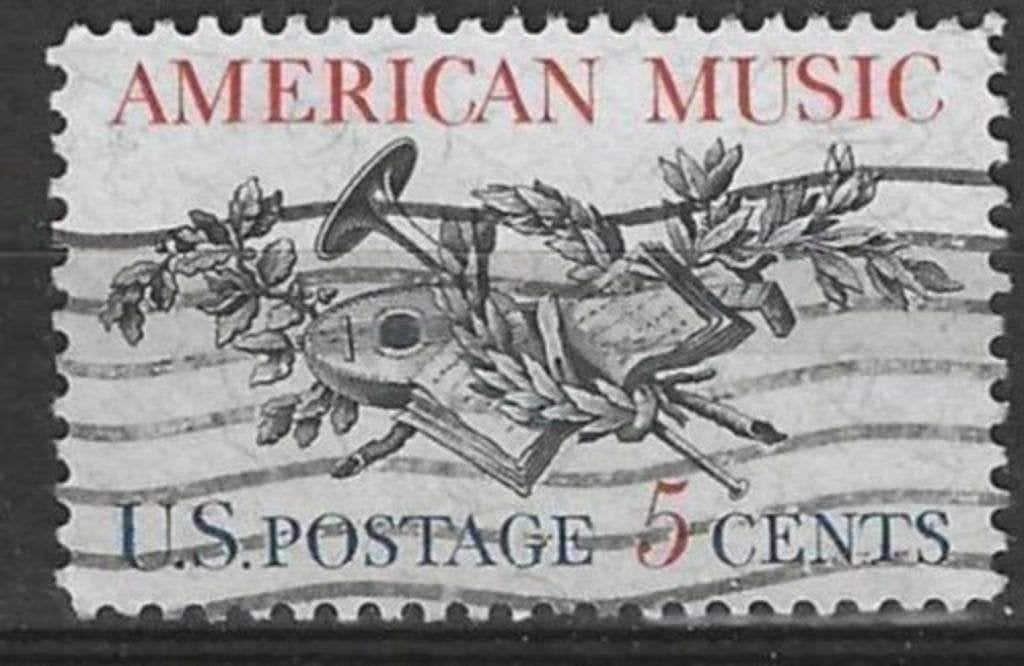 États-Unis 1964 - Yvert 768 - 50 ans de musique mérica (ST), Timbres & Monnaies, Envoi, Affranchi