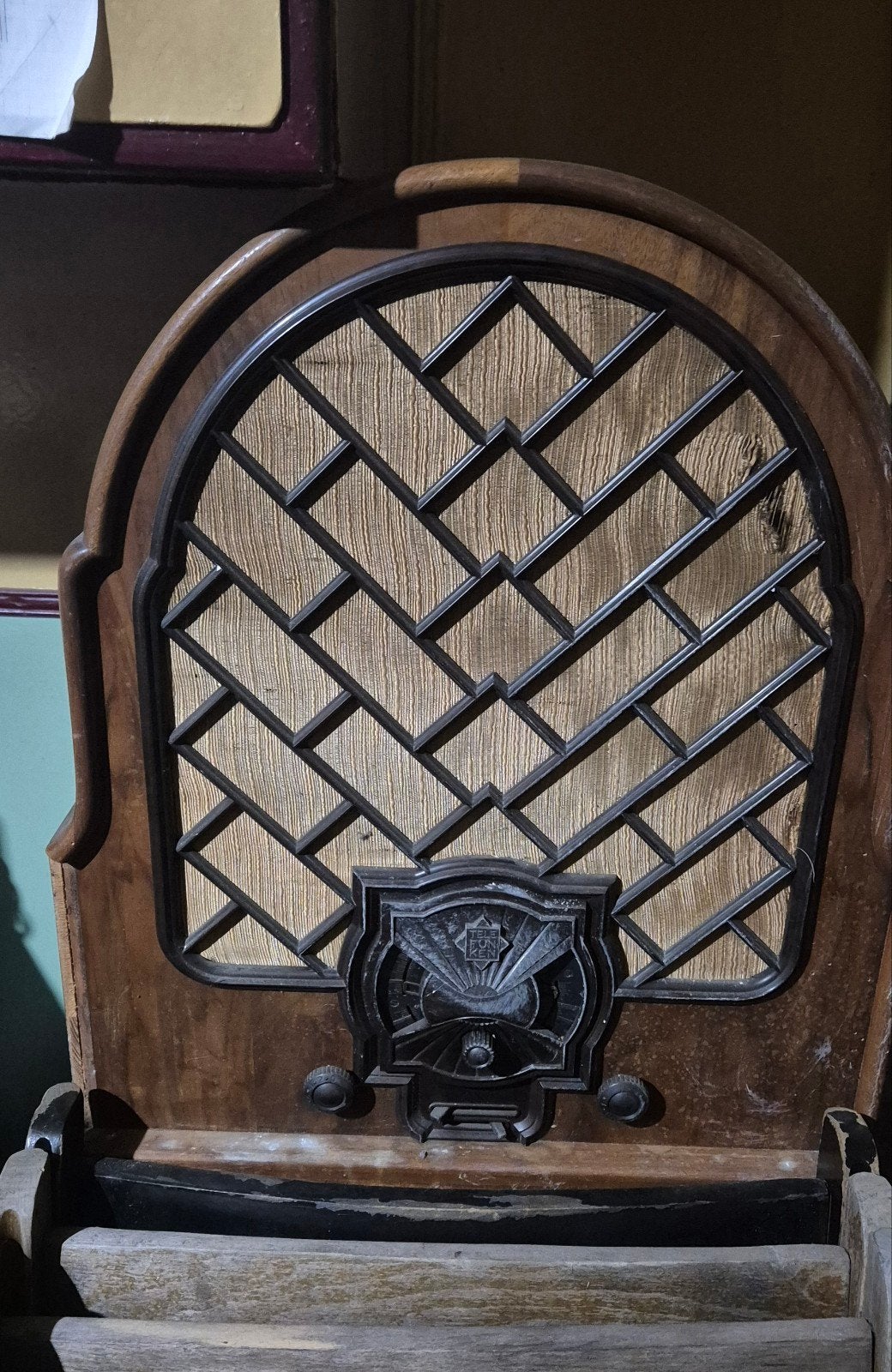 Vintage Telefunken, modèle 340 WL Großer Katzenkopf, Enlèvement