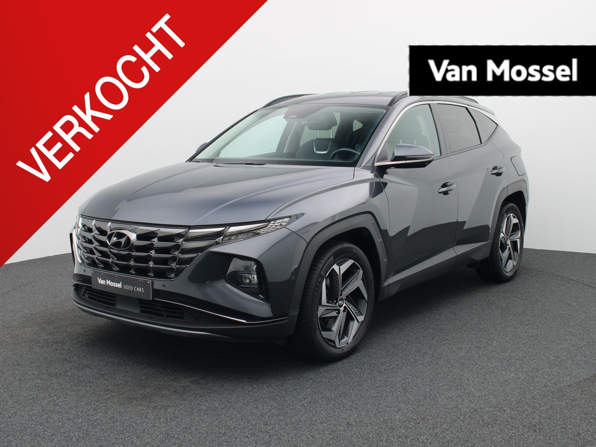 Hyundai Tucson 1.6 T-GDi Plug-in Hybrid 4x4 Shine, Argent ou Gris, Entreprise, Tissu, Tucson