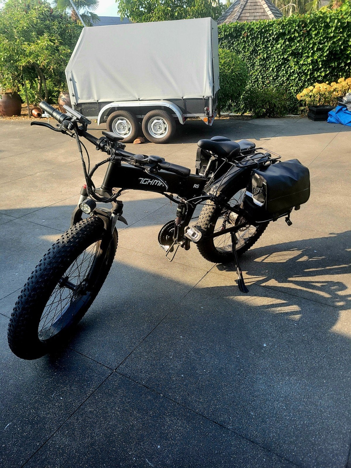 Fat bike électrique JINGHMA R5, Vélos & Vélomoteurs, Jingham, Aluminium, Comme neuf, Enlèvement