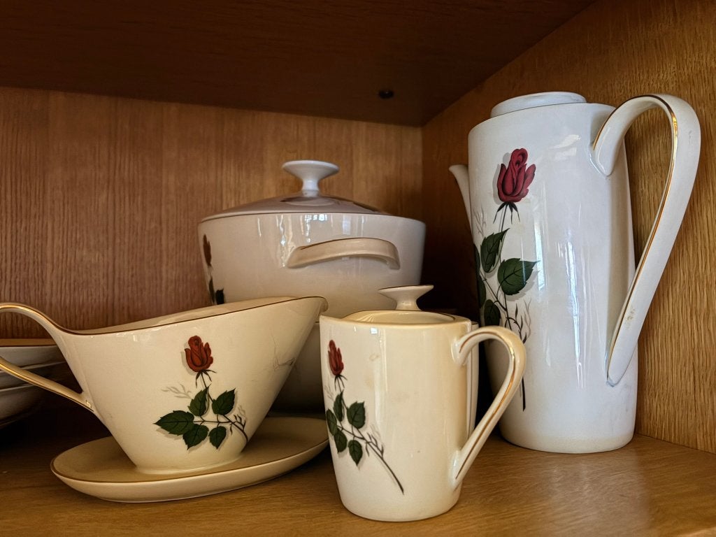Winterling Bavaria servies – rozenmotief, Antiek en Kunst, Ophalen