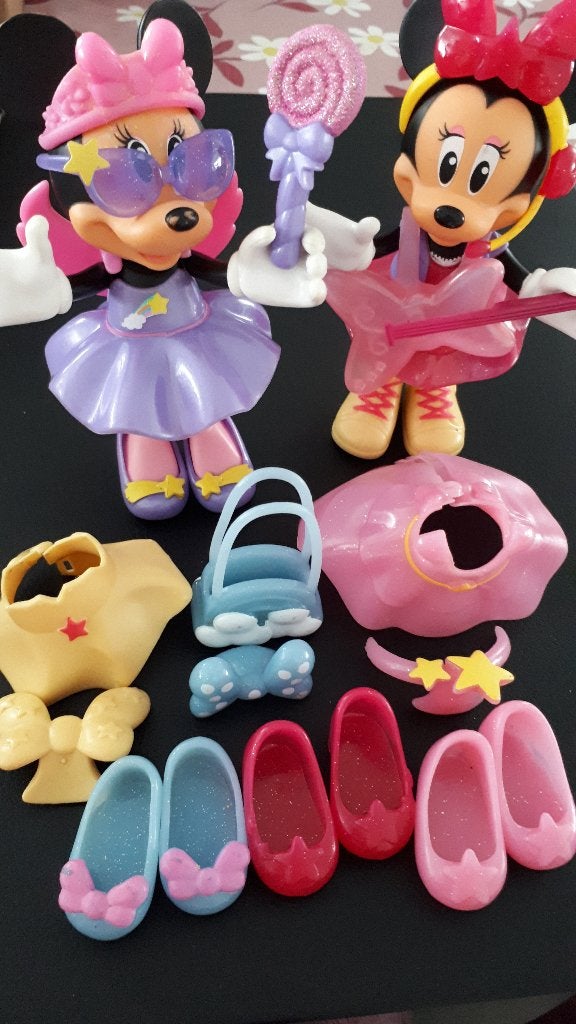 Minnie Mouse  2 sets, Ophalen, Gebruikt
