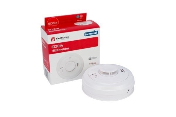 Hittemelder 230V 10-jaars lithium backup AudioLINK, Verzenden