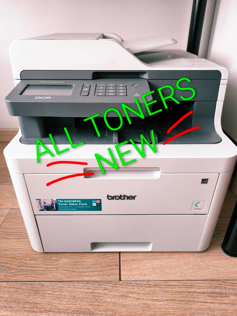 Imprimante Brother DCP-L3550CDW, Wi-Fi intégré, Imprimante, Enlèvement, Brother
