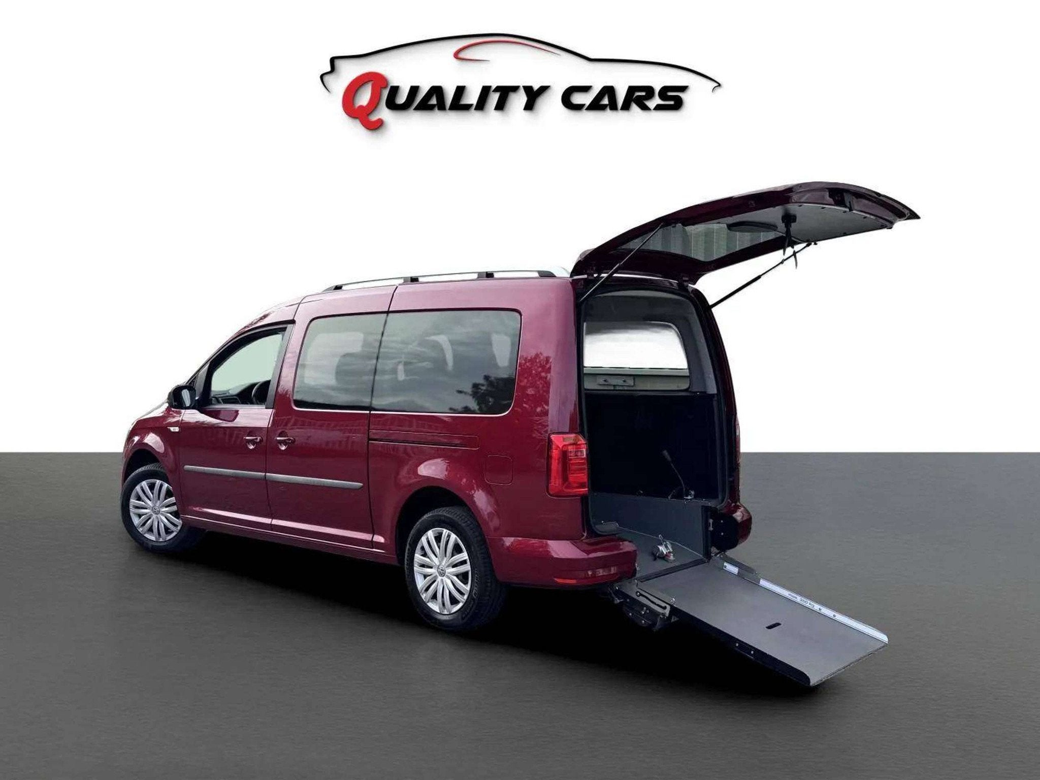 Volkswagen Caddy 1.4 TSI | 80.000 KM | Rolstoelwagen | PMR |, Rouge, Autres modèles, Achat, Entreprise