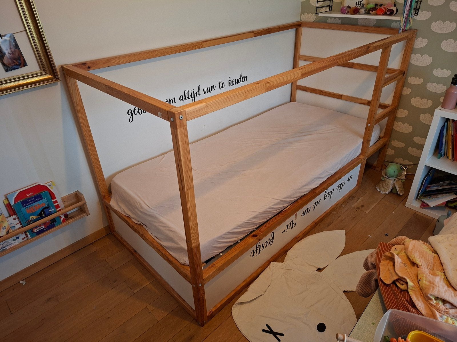 keerbaar bed - hoogslaper - ikea - Kura, Kinderen en Baby's, Ophalen, 85 tot 100 cm, Gebruikt, Hoogslaper of Stapelbed