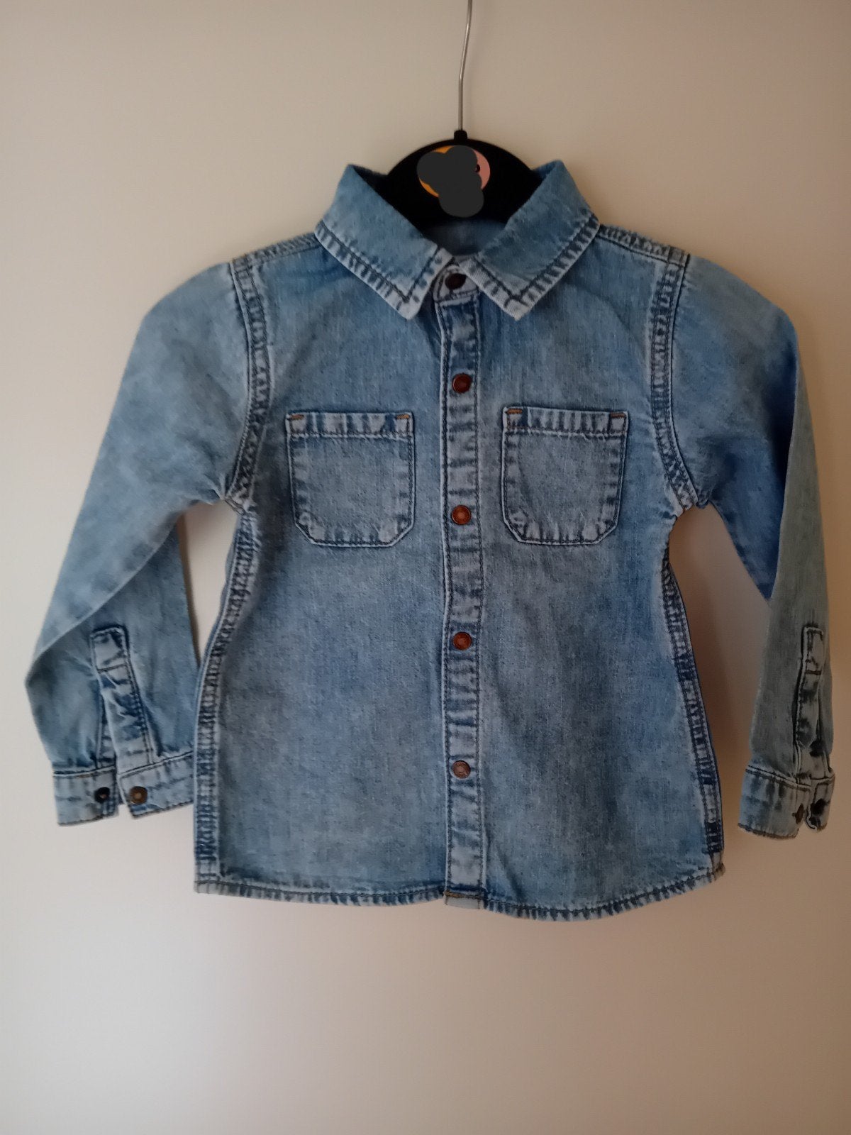 Jeanshemd, Enfants & Bébés, Vêtements enfant | Taille 92, Garçon ou Fille, C&A, Enlèvement ou Envoi, Chemise ou À manches longues