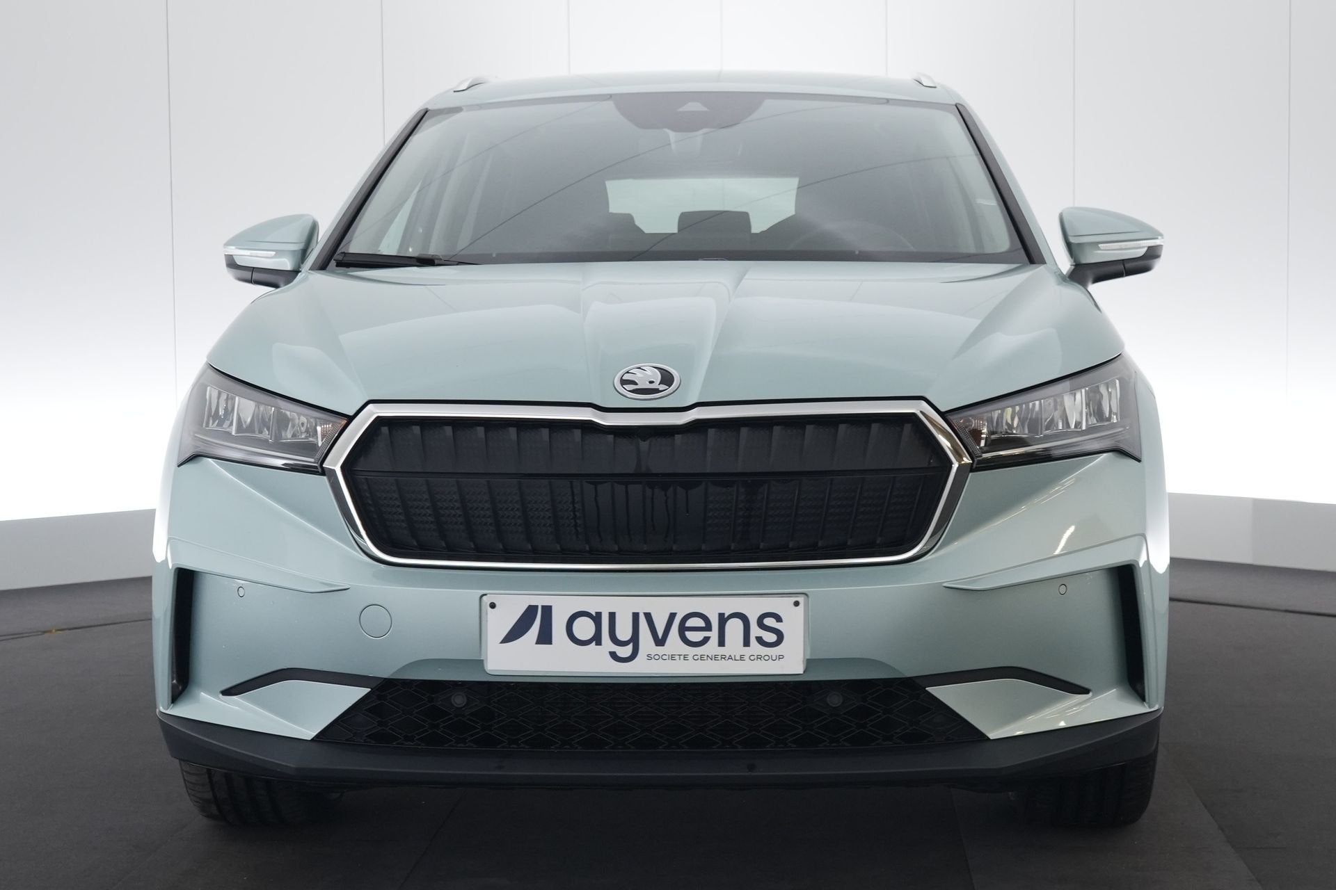 (2CNW087) SKODA ENYAQ, Auto's, Automaat, Achterwielaandrijving, Gebruikt, Leder