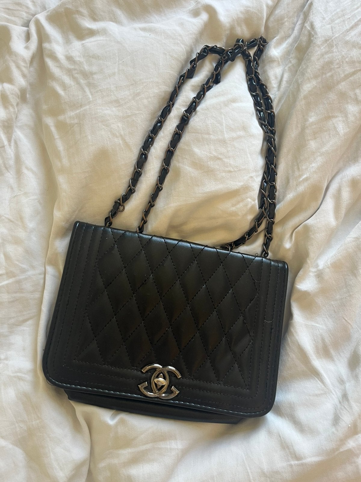 Black bag, Handtassen en Accessoires, Ophalen of Verzenden, Gebruikt, Zwart, Handtas