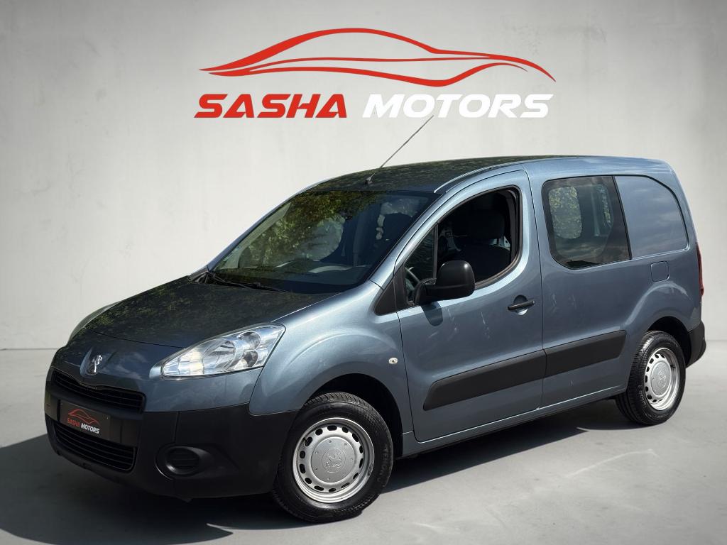 Peugeot Partner Lichte Vracht 1.6 HDi | Airco | 11.391 KM, Auto's, Voorwielaandrijving, Euro 5, Zwart, Bedrijf