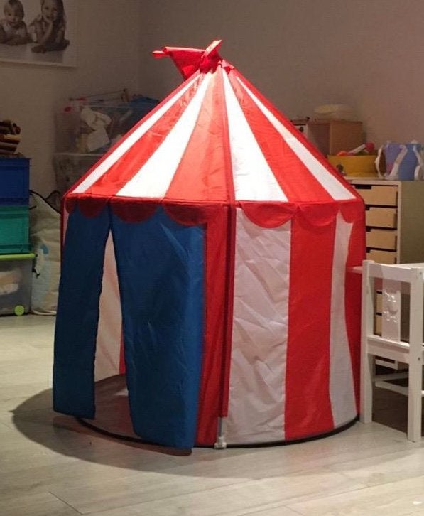 Ikea circustent, Ophalen, Gebruikt