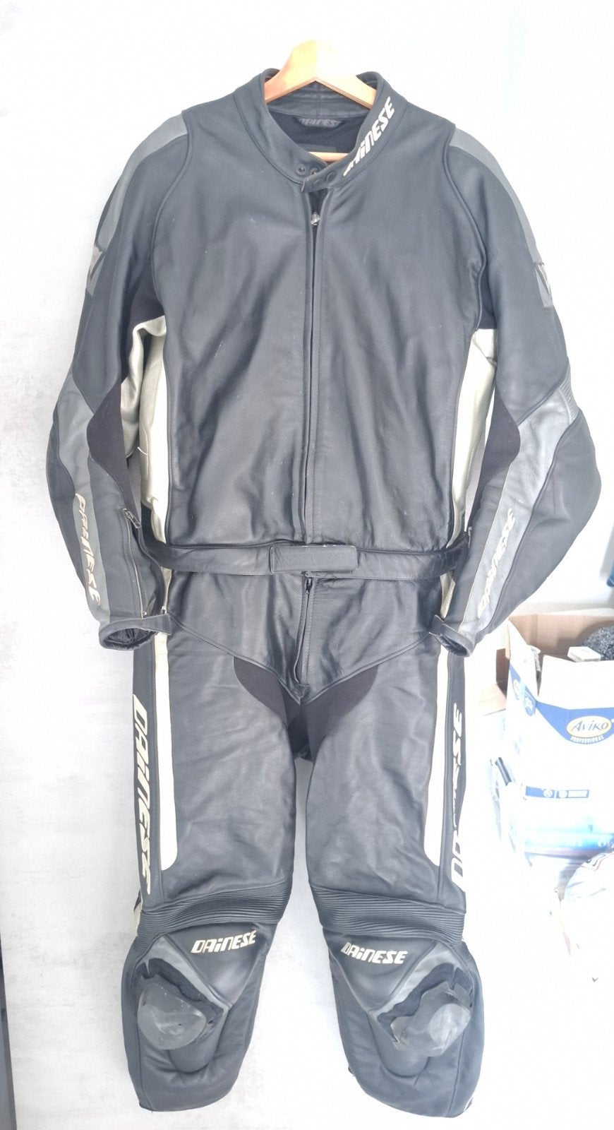 Combinaison moto cuir Dainese, Motos, Combinaison