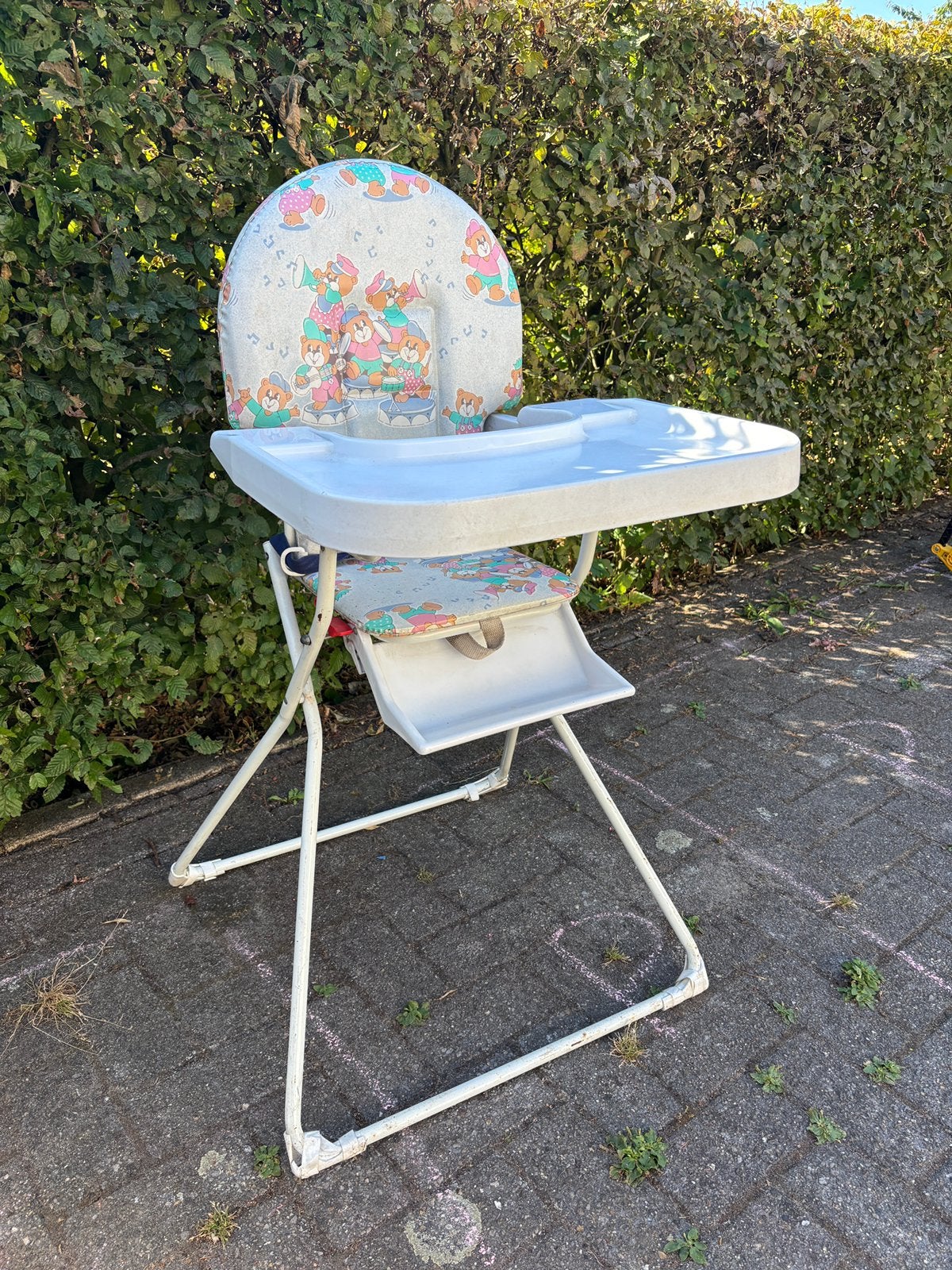 Kinderstoel. Retro.., Ophalen, Gebruikt, Inklapstoel, Afneembaar eetblad