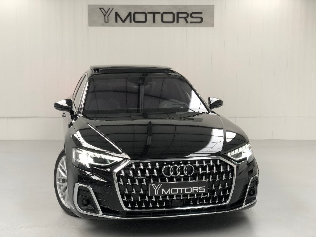 AUDI A8 60 TFSIe PHEV QUATTRO MATRIX LED HD TOIT PANO, Auto's, Audi, Automaat, 2995 cc, 340 kW, Zwart