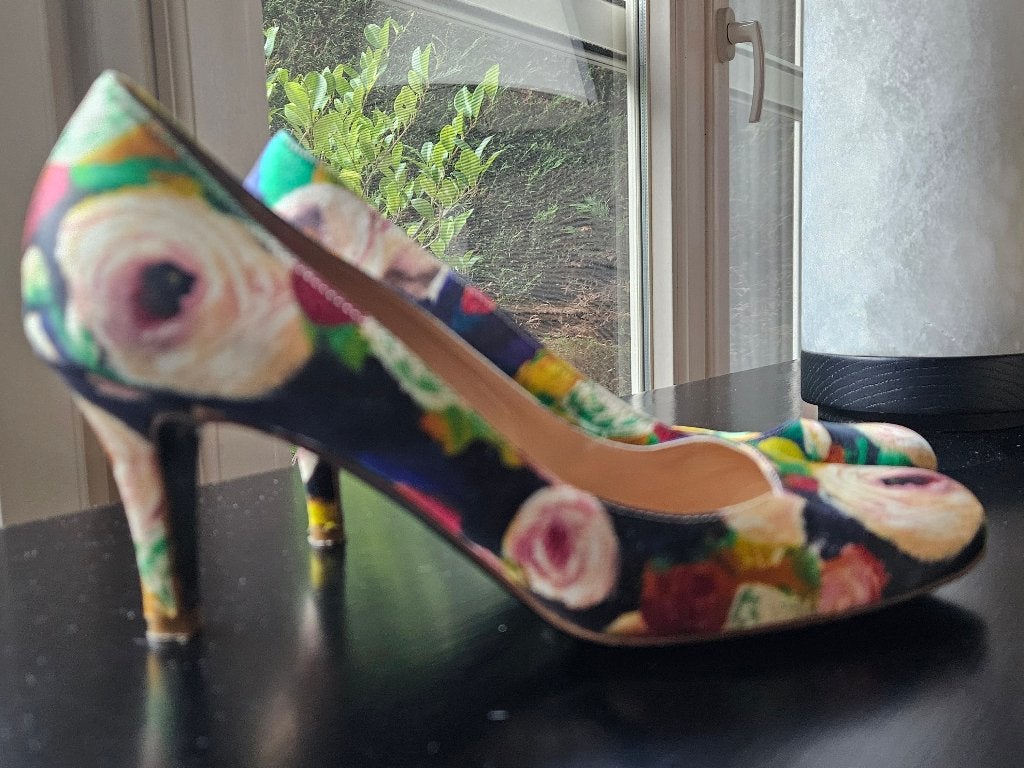 Mooie kleurrijke pumps - Paul Smith maat 37, Ophalen, Overige kleuren, Zo goed als nieuw, Pumps