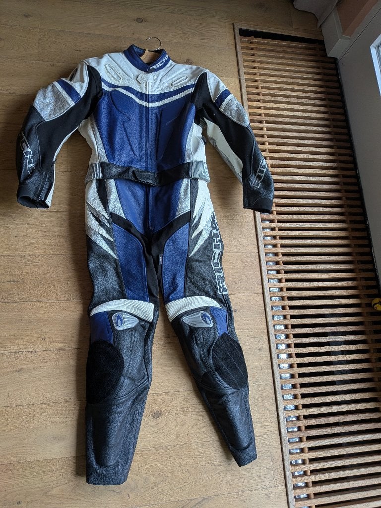 Richa lederen motorpak 52, Ophalen, Richa, Tweedehands, Heren